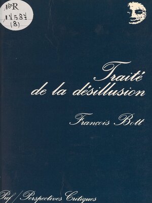 cover image of Traité de la désillusion